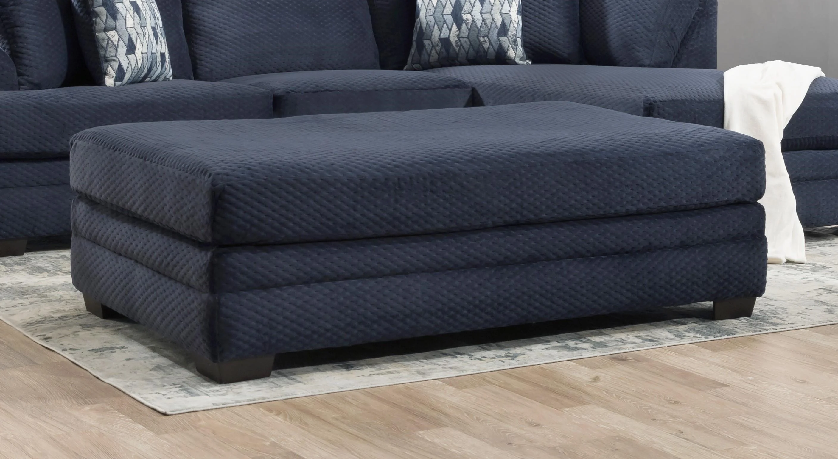 Peak Living 7010 125134113 Large Bumper Ottoman Furniture Fair